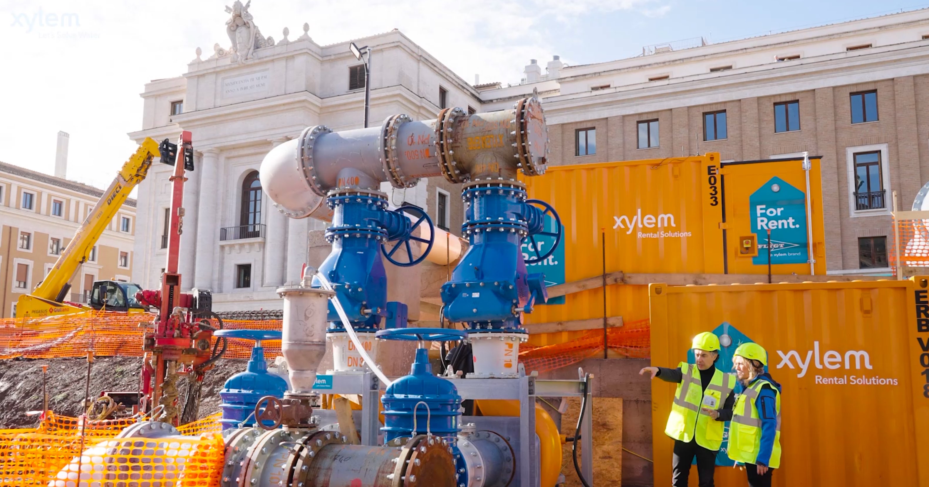 Xylem Project Historic project linking Rome and Vatican City uses advanced Xylem ...