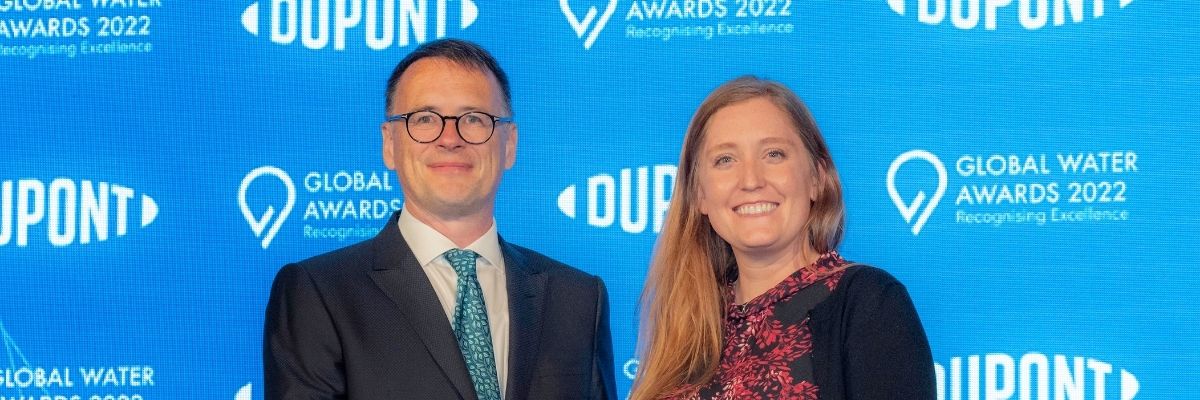 Xylem named “Net Zero Champion” at Global Water Awards