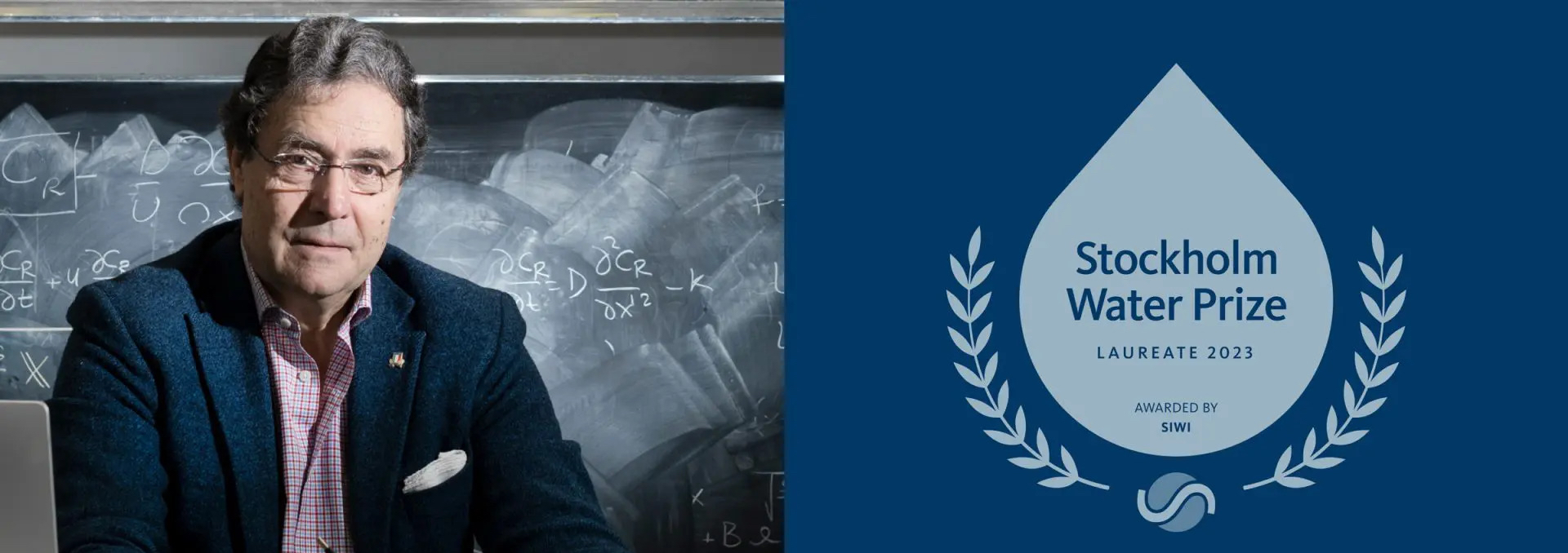 Andrea Rinaldo gana el Premio del Agua de Estocolmo por su investigación fluvial