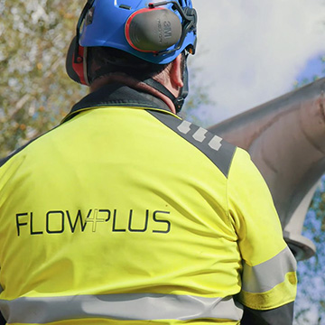 Flowplus Oy:n lippulaivana Flygtin jätevesipumput