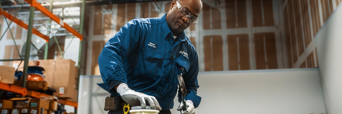 People of Xylem: Inside the work of a Xylem AQUA pro service professional