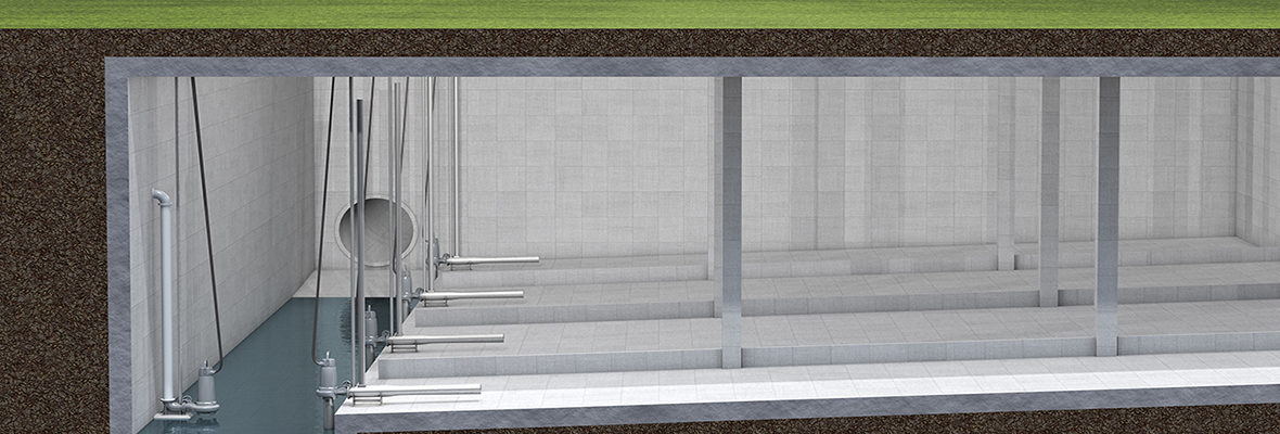 Solving sedimentation problems in stormwater detention basins