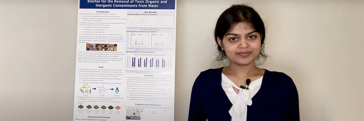 Young American researcher wins Stockholm Junior Water Prize 2021