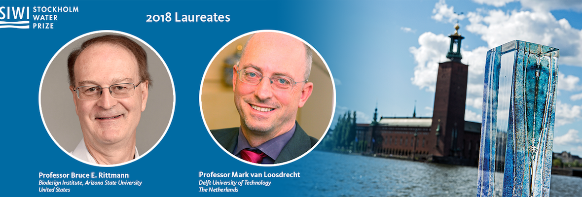 Biotech pioneers win 2018 Stockholm Water Prize