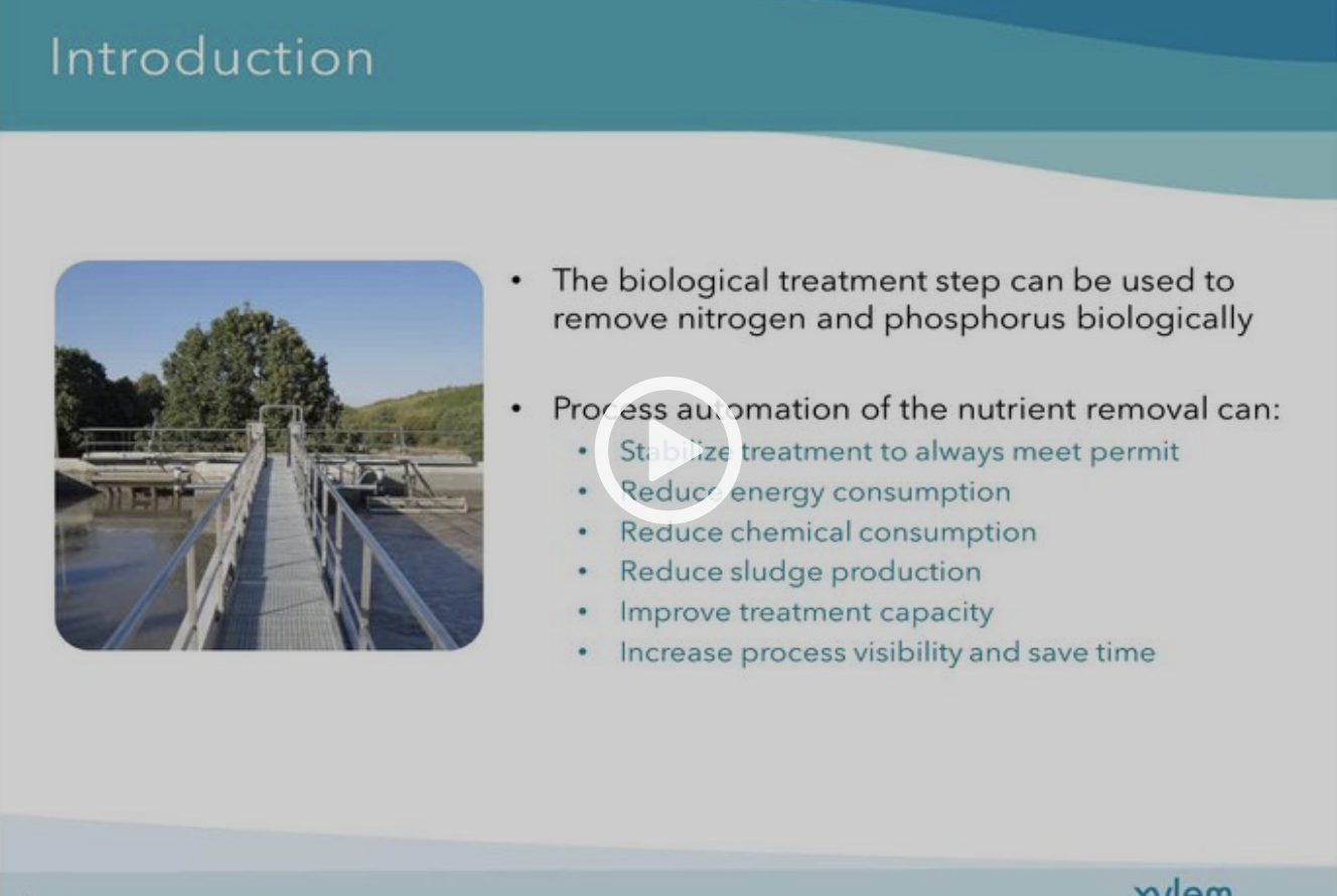 Webinar: Best Practices in Automating Nutrient Removal - How to improve your process and look like a genius all at once!