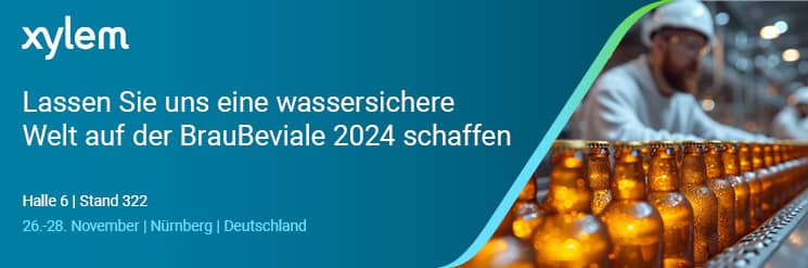 Treffen Sie Xylem auf der BrauBeviale 2024