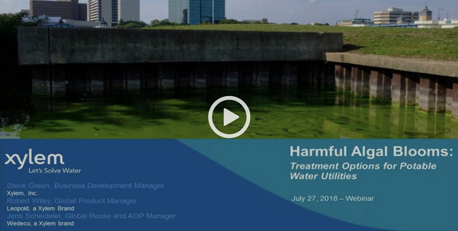 Webinar: Harmful Algal Blooms: Technology Solutions for Treatment Plant Operators