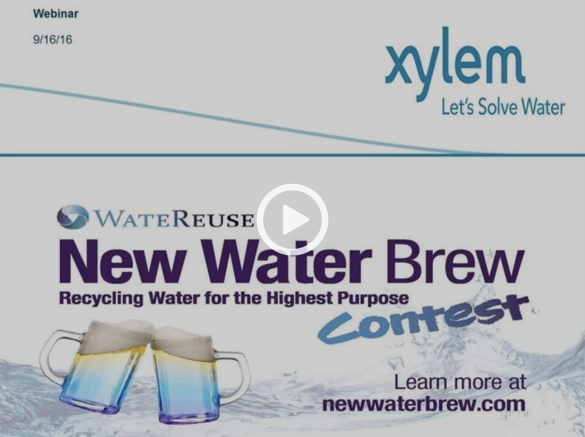 Webinar: New Water Brew - Recycling Water for the Highest Purpose