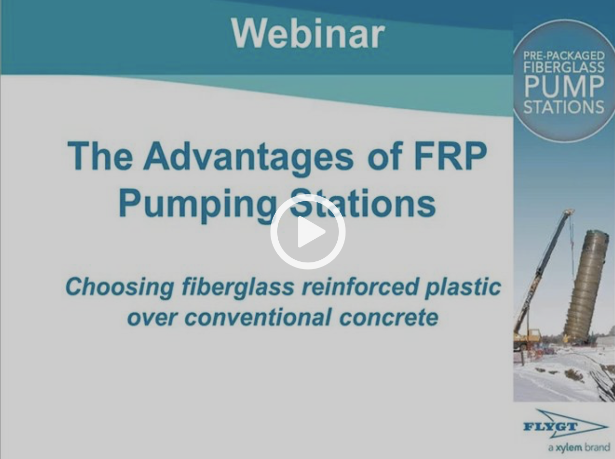 Webinar: The Advantages of FRP Pumping Stations