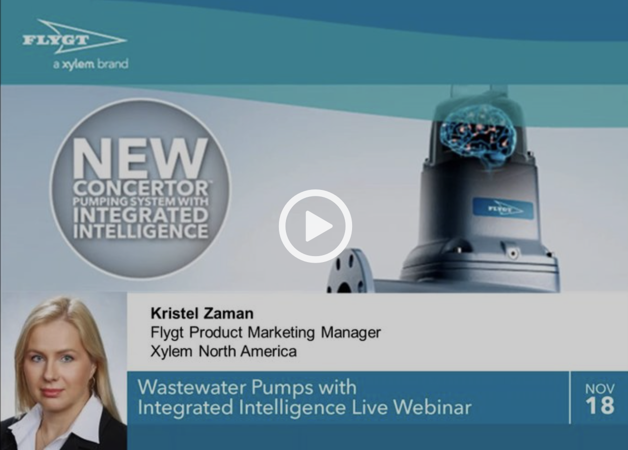 Webinar: Wastewater Pumps with Integrated Intelligence