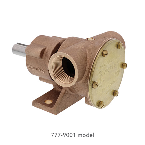 Jabsco Pedestal Flexible Impeller Pump 777-9001 model