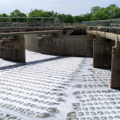 Sanitaire Diffusers Plugging Sanitaire Silver Series II membrane disc diffusers | Xylem US