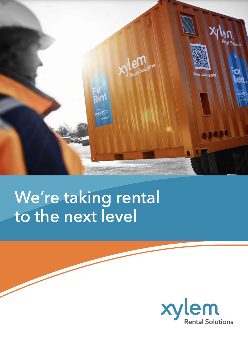 Pump hire & Water treatment rental | Xylem Rental Solutions | Xylem UK
