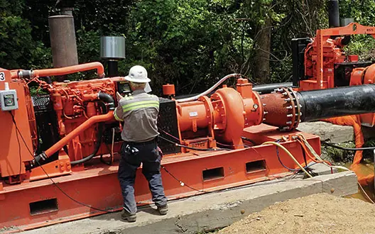 Overpumping Ramp Dewatering, Overpumping & Dri-Prime add on | Xylem UK
