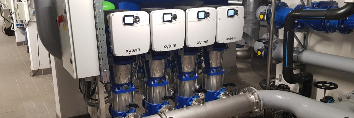 Innovativ pumplösning sparar energi, utrymme och pengar i Großostheim, Tyskland